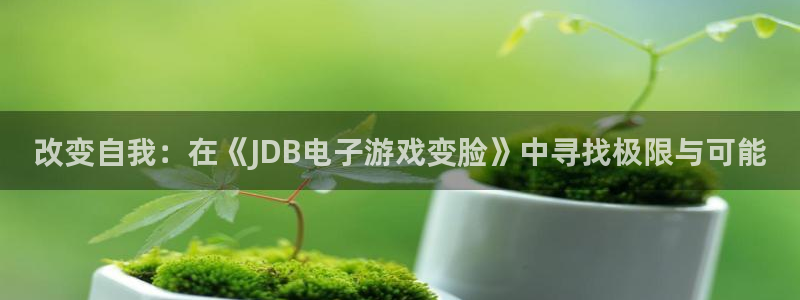 上海鼎点娱乐汽车电子有限公司：改变自我：在《JDB电子游戏变脸》中寻找极限与可能
